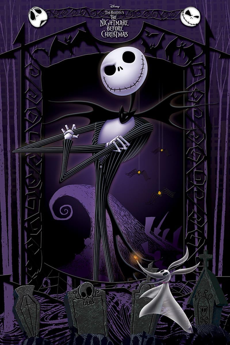 Laminated Nightmare Before Christmas It's Jack Maxi Poster