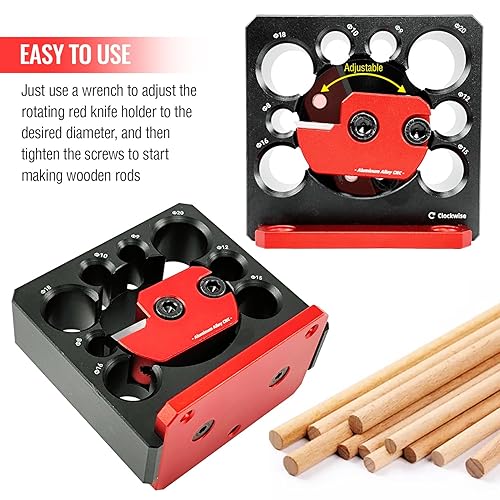 Miniatura 6 de 6 piezas de taladro eléctrico para fresado de varilla, herramienta auxiliar de varilla redonda, insertos de carburo de alta velocidad, plantilla