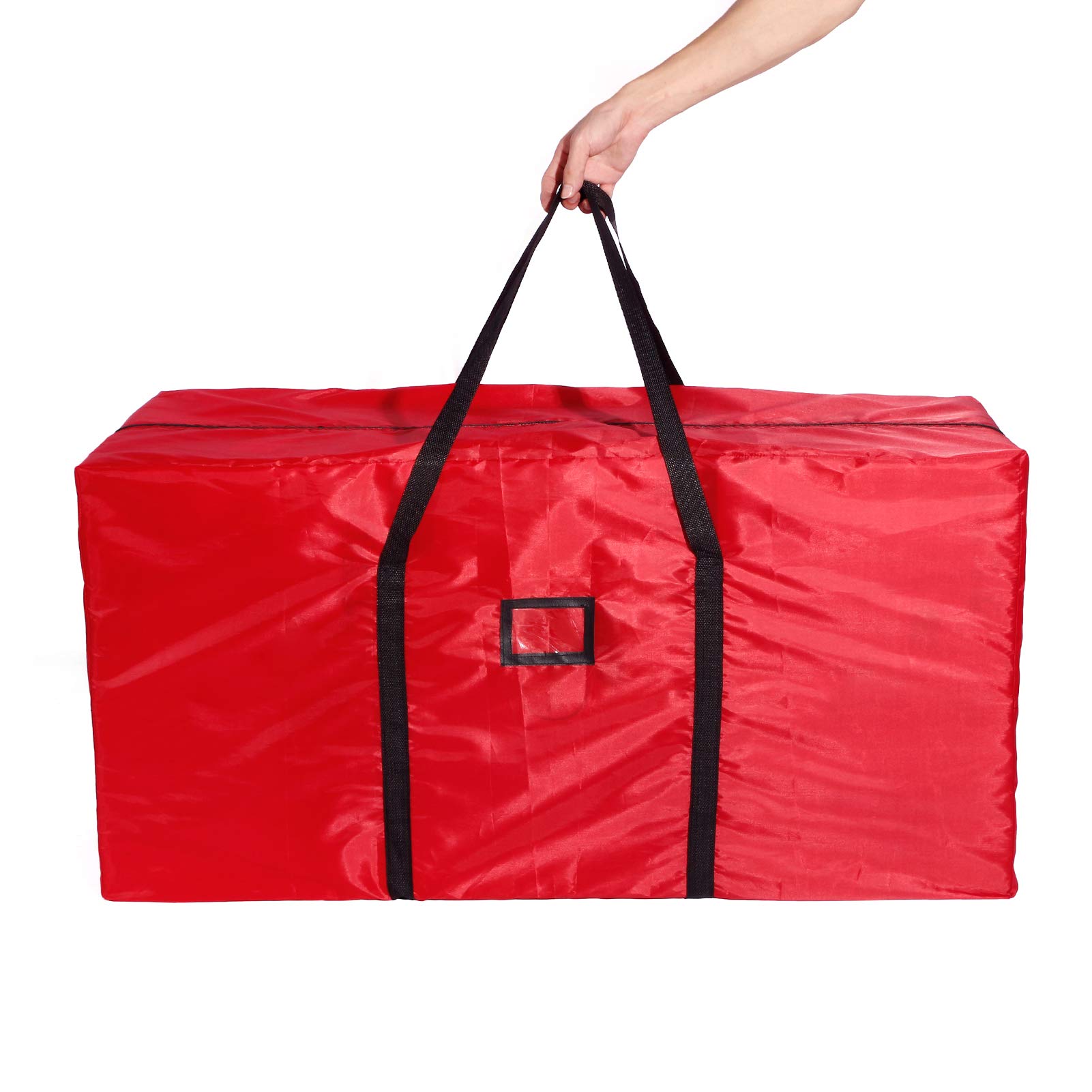 Sac de Rangement pour Sapin de Noël Artificiel, avec Poignées, Imperméable, Anti-poussière, Housse de Protection pour Arbre jusqu'à 210 cm