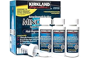 Kirkland Minoxidil 5% Extra Strength Hair Regrowth for Men