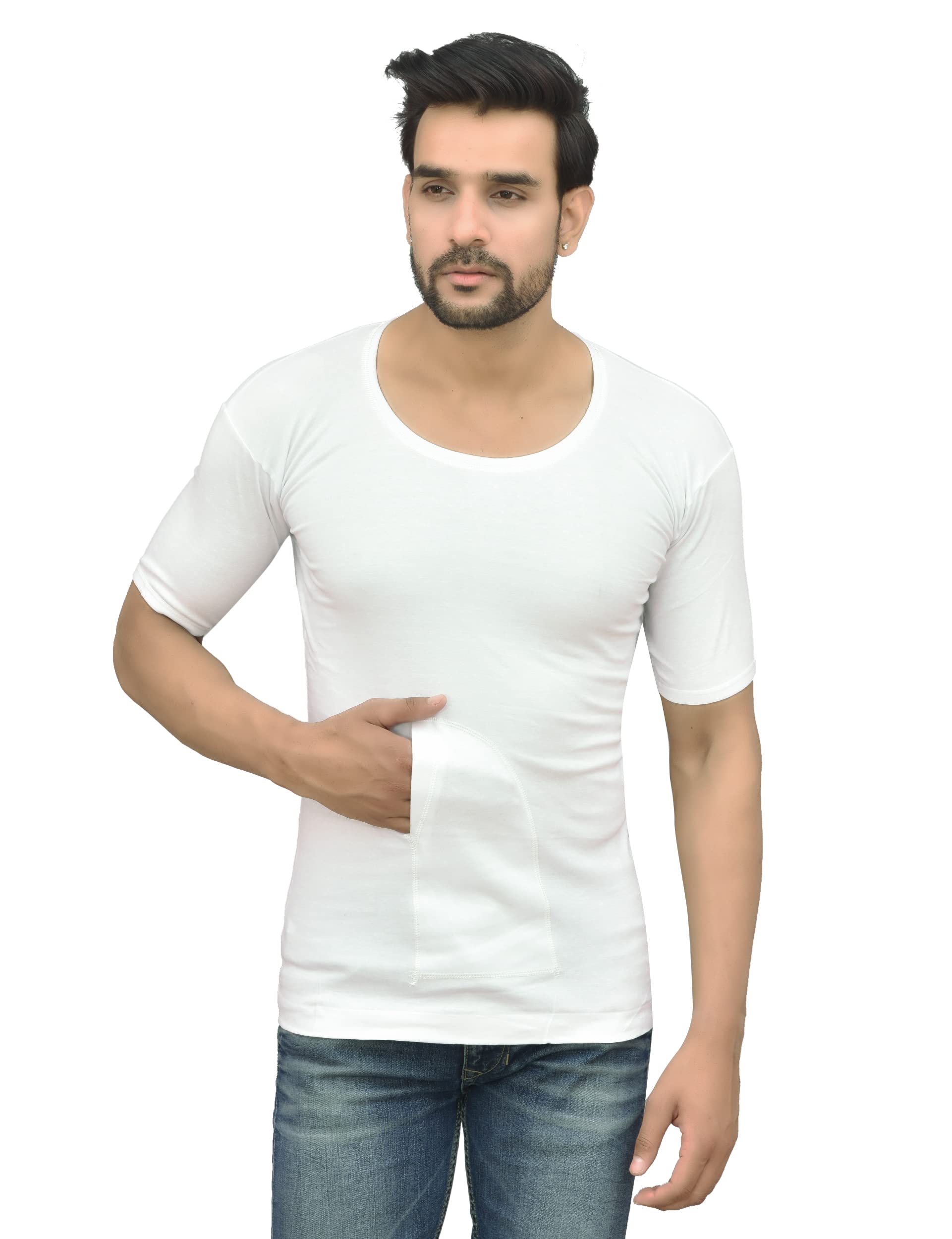 underloop MONA INTERLOCK POCKET VEST for MEN and BOYS PACK of 1-picture-52