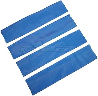 Raidenracing Damper Shock Sleeves Dirt Dust Resist Guard Cover for Traxxas 1/5 X-MAXX XMAXX Outcast KRATON 8S 4pcs - Blue