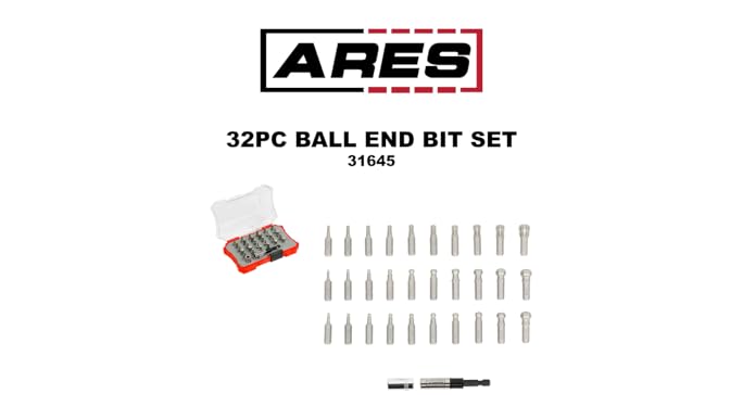 【新品】VISE サムソリッド 1-3/8  12個セット ARES 70013-8-Piece S2 Steel Impact Driver Bit Set - Includes
