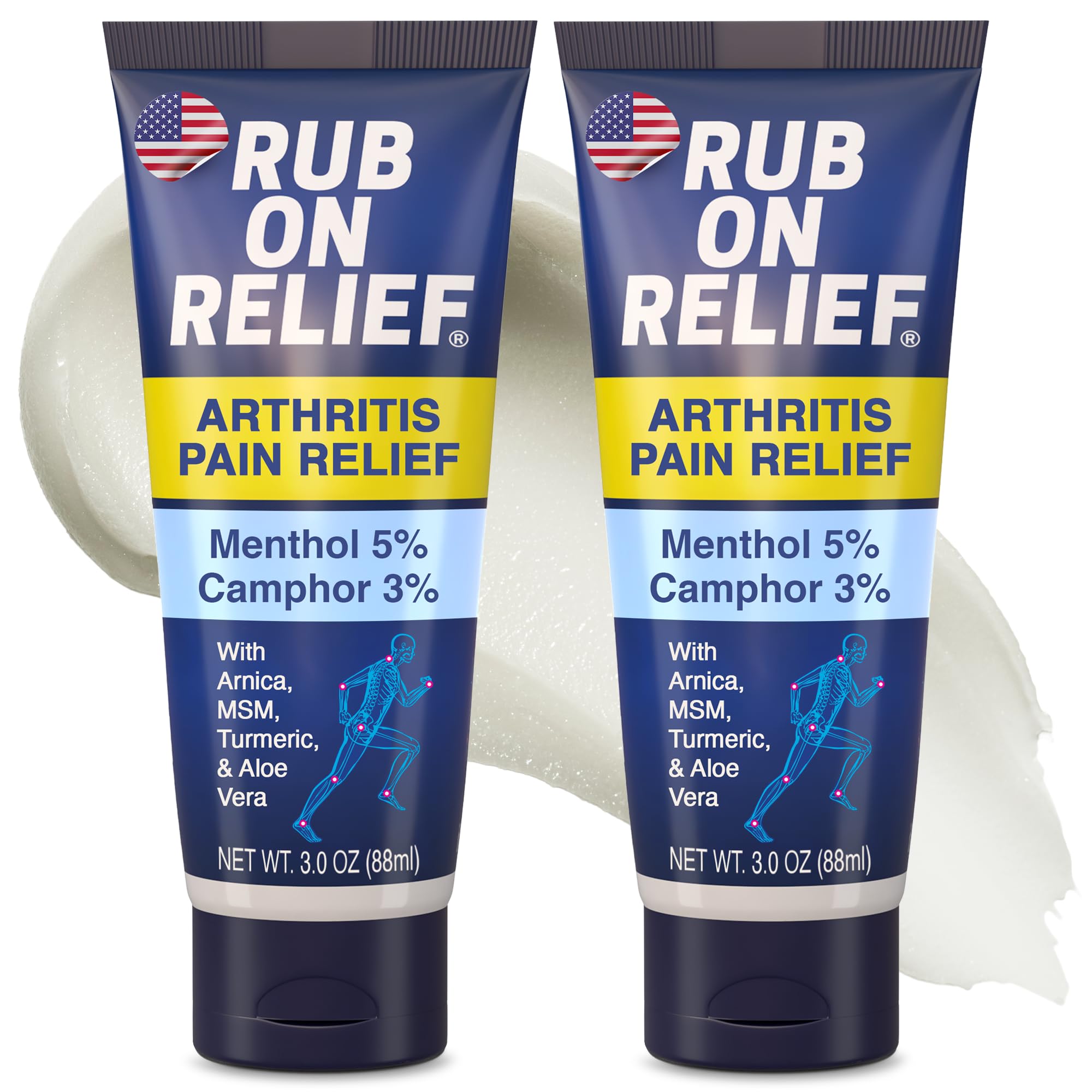 Arthritis Pain Relief Cream + Menthol, Camphor, Arnica, & MSM, 3oz (1 Pack) — Amazon image 10