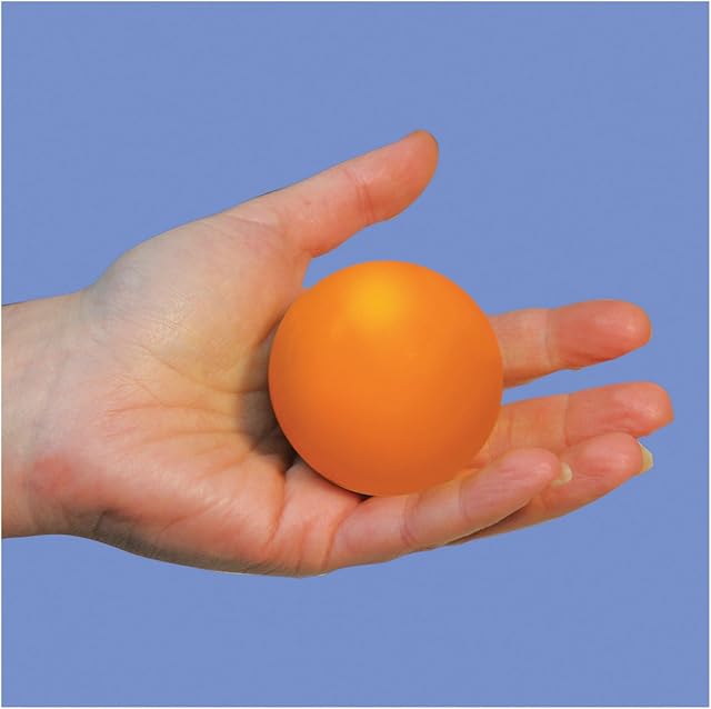 Aidapt Hand Squeeze Ball (Stress Ball), Hand Grip Strengthened balls Finger Therapy Squeeze Training. Adults and Children. Physical Therapy & Rehab. Relaxation, Stress relief Squeezing. Orange