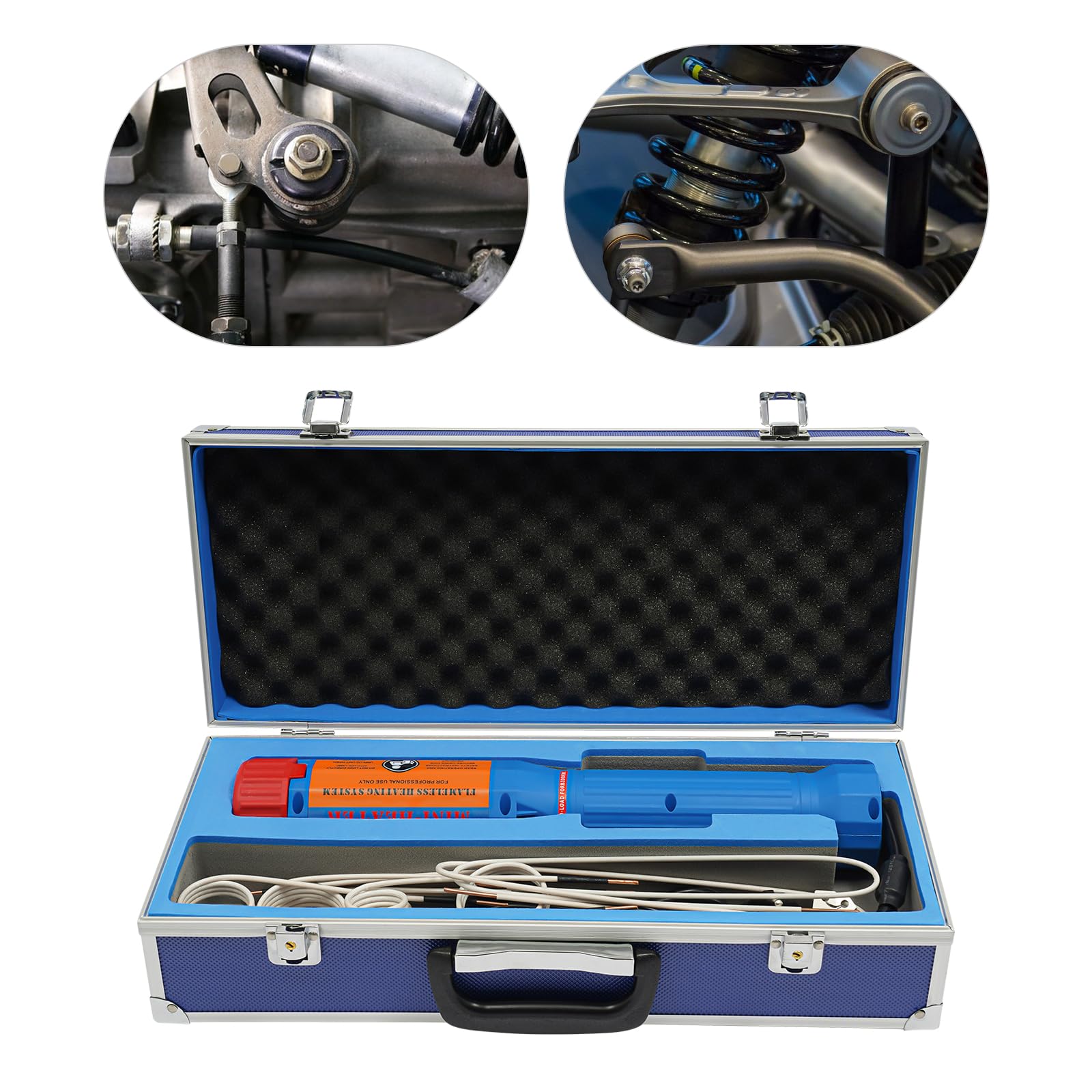 Chauffage à induction, chauffage à induction, pour retrait des vis, 1100 W, chauffage magnétique pour réparation de voiture, avec 6 bobines chauffantes pour fer
