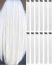 white hair extensions Top2商品