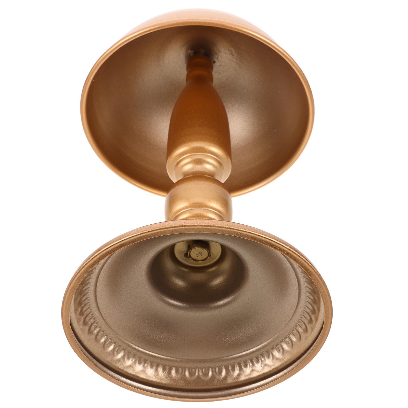 Porte-chapeaux pour boutique doré vintage avec base antidérapante