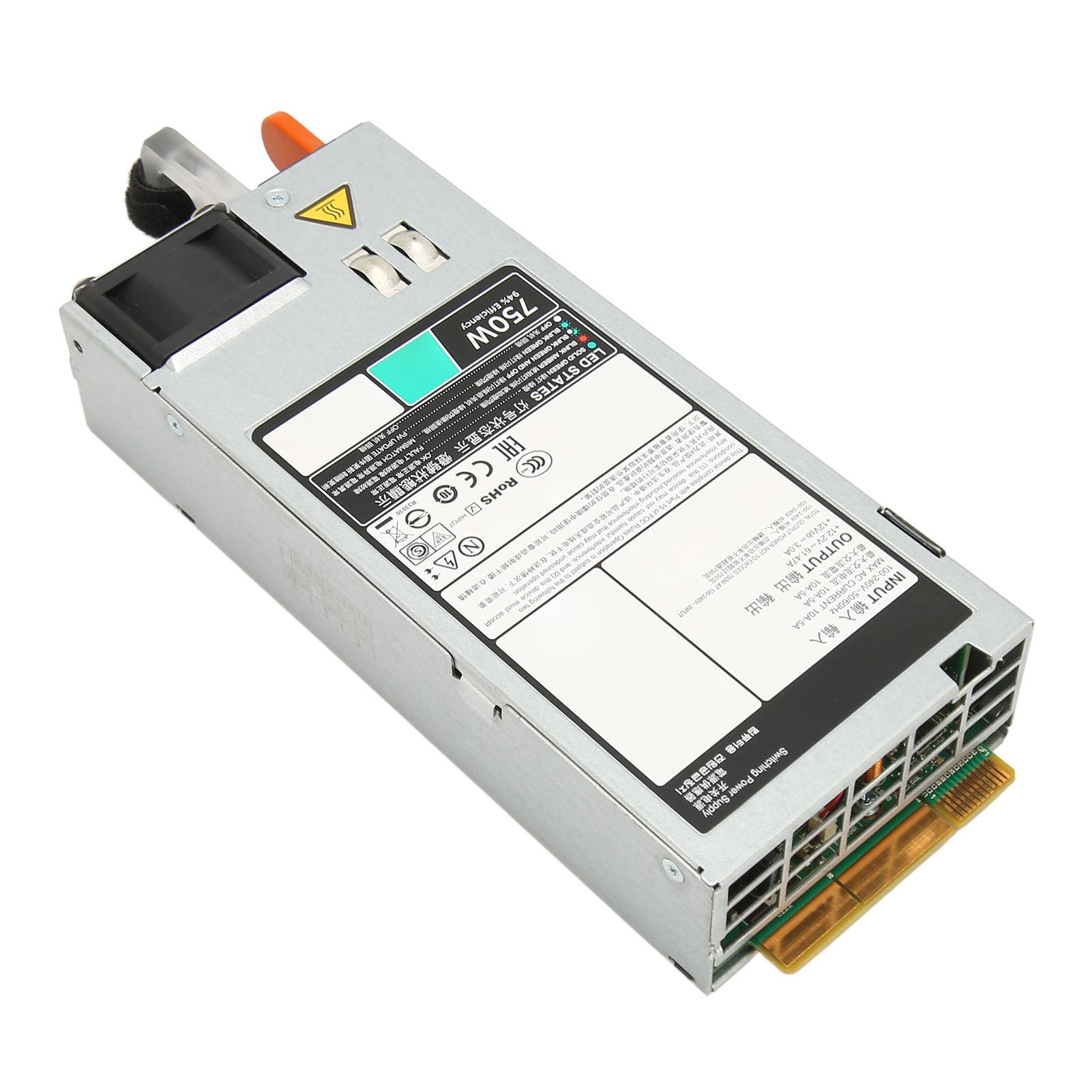 Server-Netzteil, D750E S6, 750 W, EPP, 100 Bis 240 V, Batterie-Backup, für Dell R530 R630 R730 R730XD R540 R640 R740 R40XD