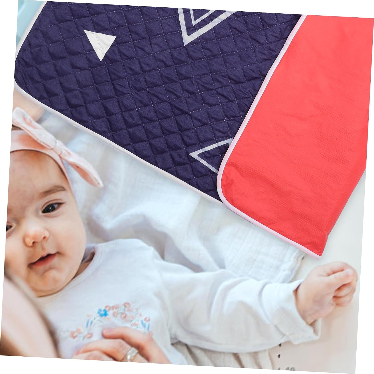 COLLBATH Breathable Washable Under Pad Absorbent Urinary Incontinence Bed Mat for Boy Girl Elderly Menstruation Protection Lightweight Mattress Protector