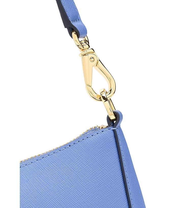 Lauren Ralph Lauren Crosshatch Leather Medium Danni Bag | Zappos.com