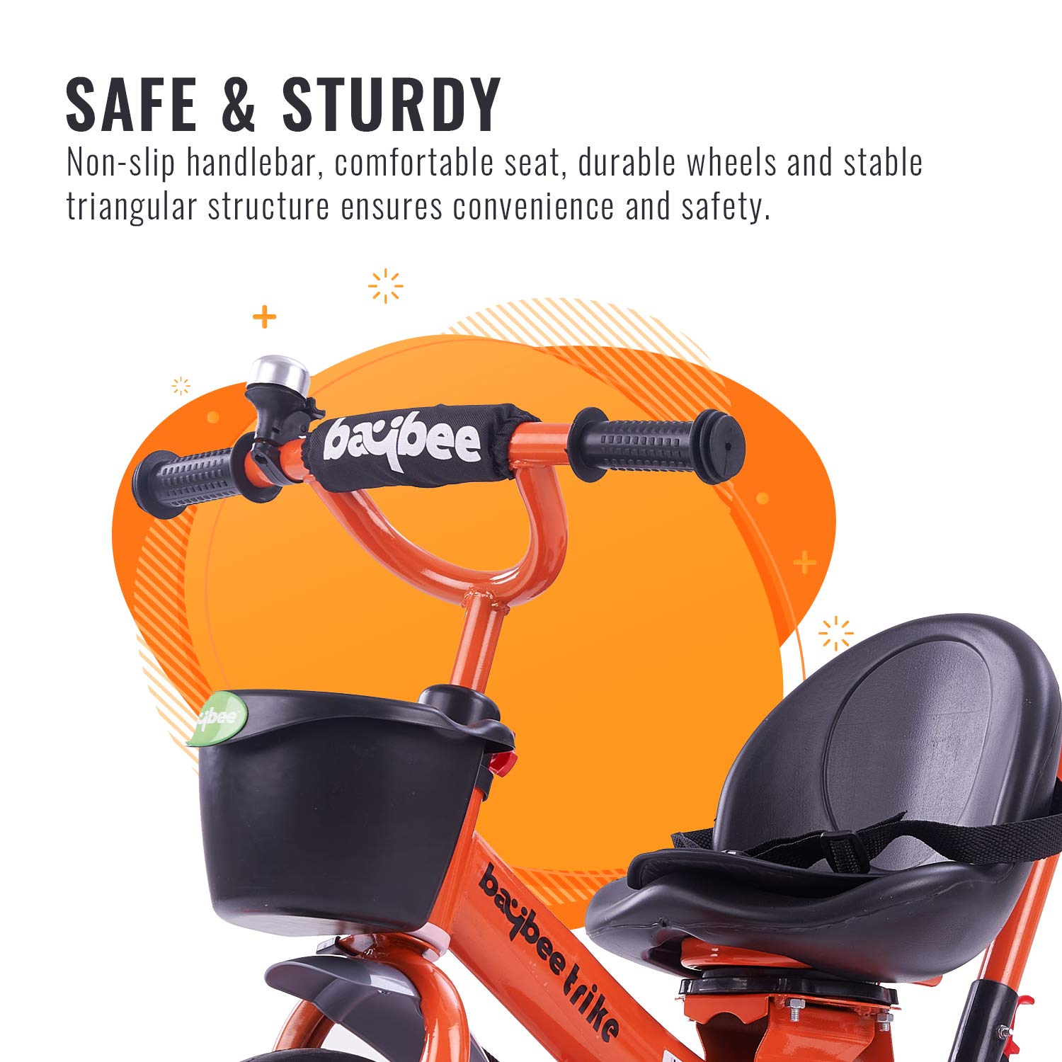 Baybee Breeze 2 in 1 Kids Tricycle Convertible Baby Tricycle Kid's