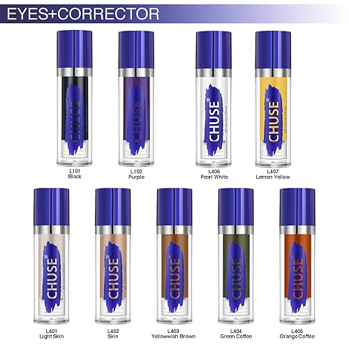 Miniatura 7 de CHUSE Pigmentos correctores de mezcla PMU 0.35oz/0.3 fl oz (L407 amarillo limón)