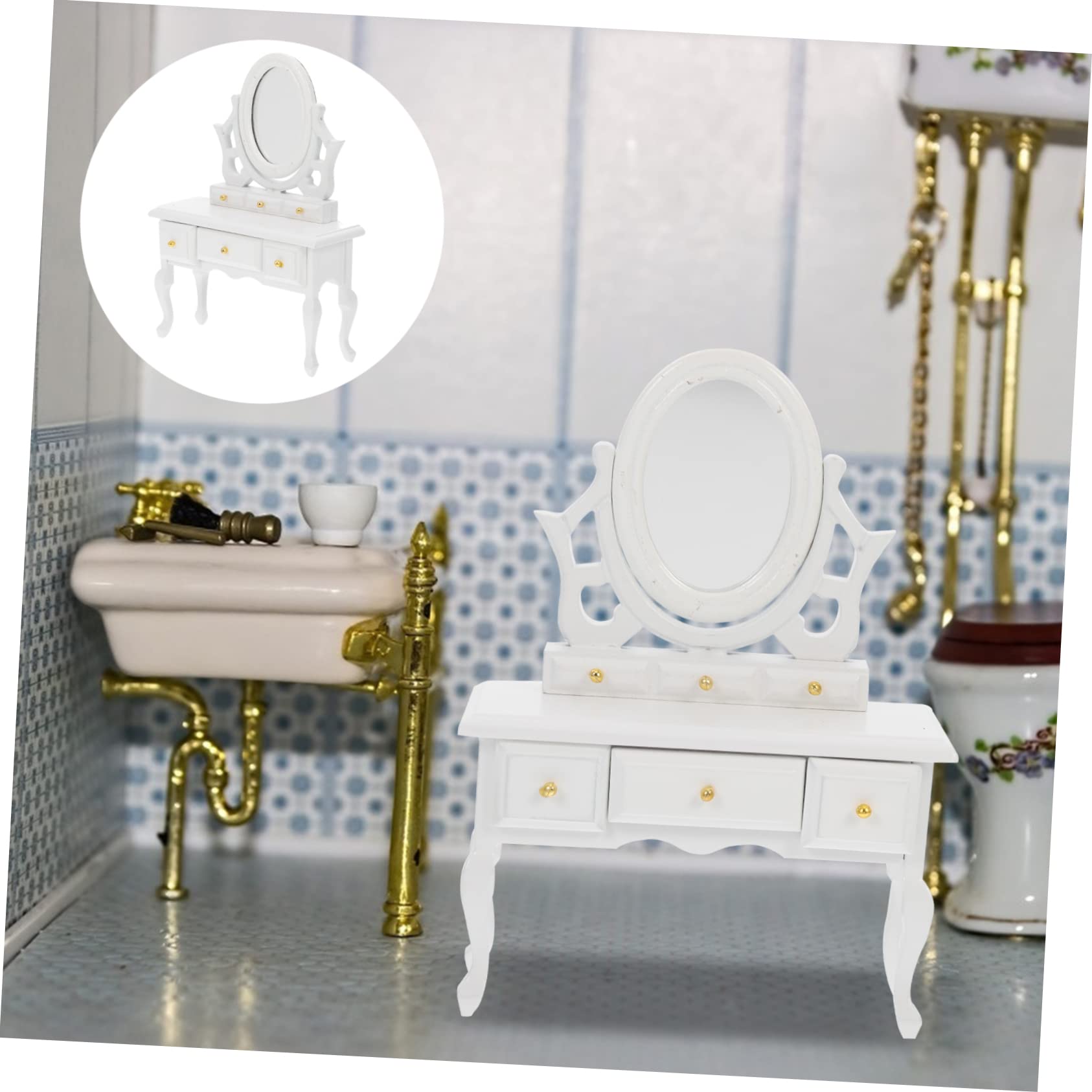 Amazon.co.jp: ドールハウスドレッサー ミニチュア家具 ミニ