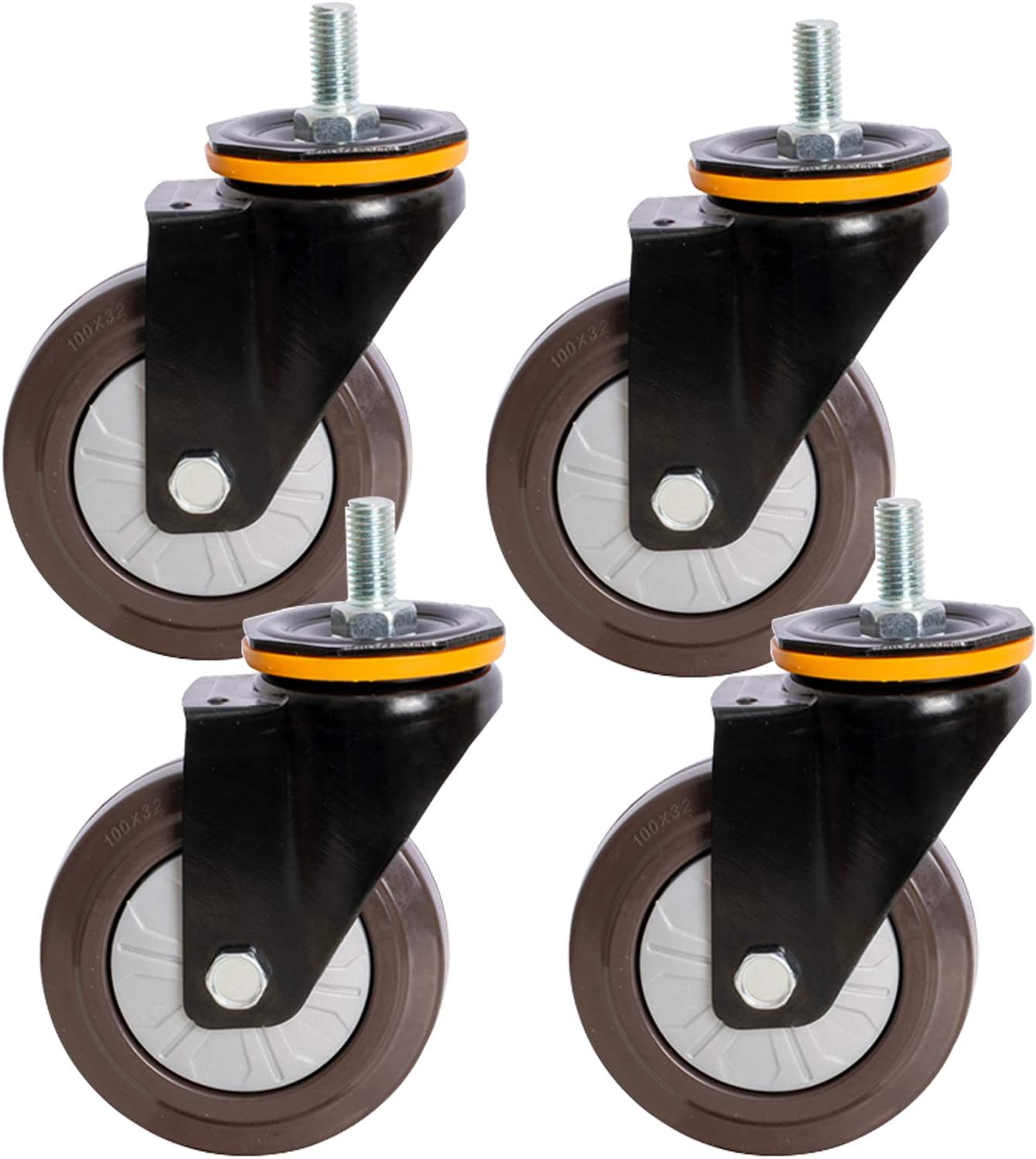 Replacement Caster，Office Chair Swivel Castors， Workbench