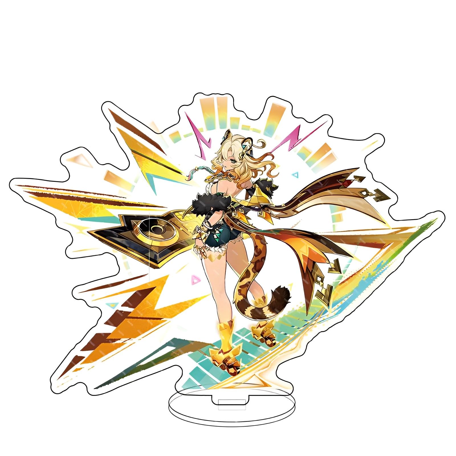 RainteamGenshin Impact Natlan Acrylic Stand Figure Standee Acrylic Display Character Decorations for Anime Fans (Xilonen)