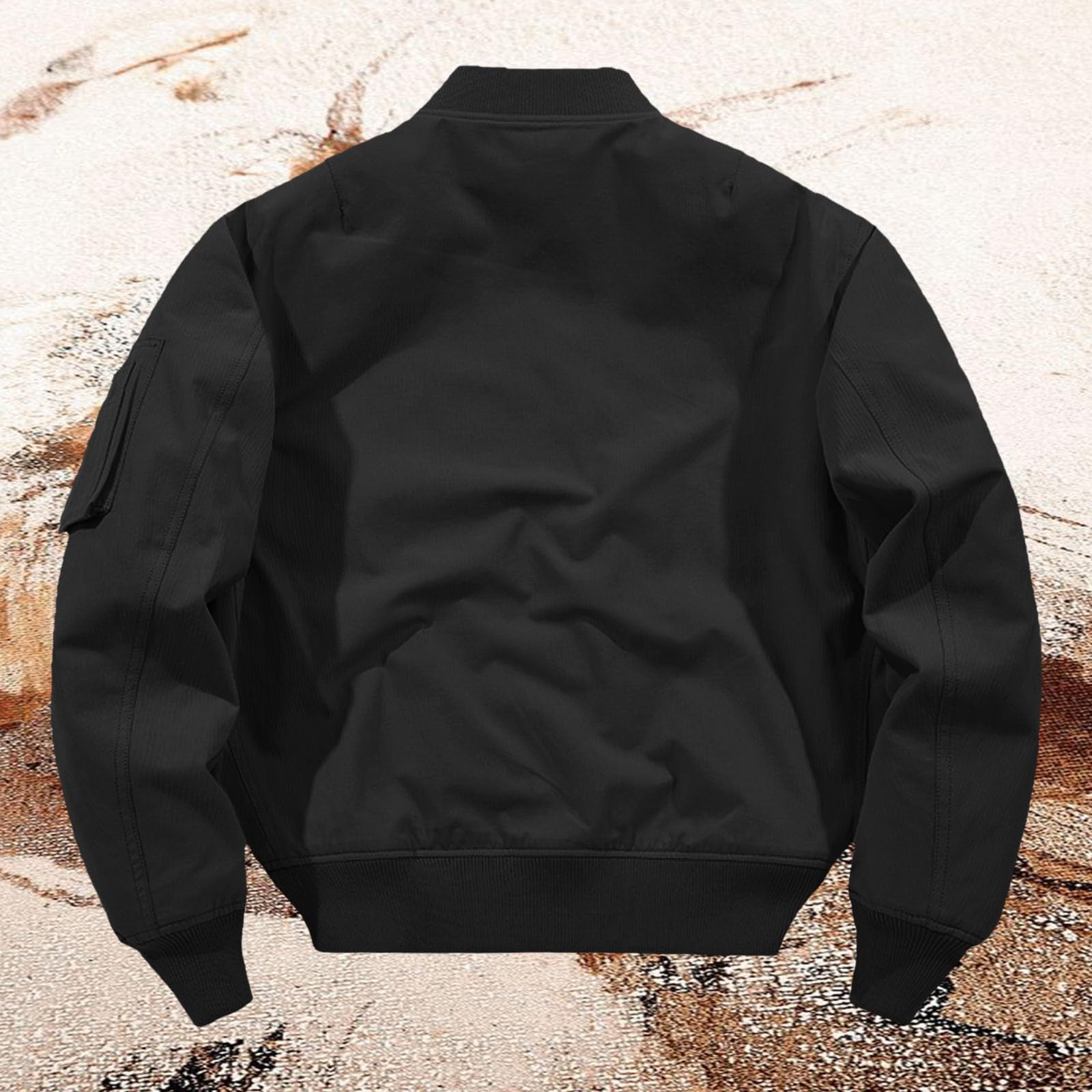 Chaqueta Hombre,Chaqueta masculina otoño invierno estilo formal elegante liso holgado casual para uso diario