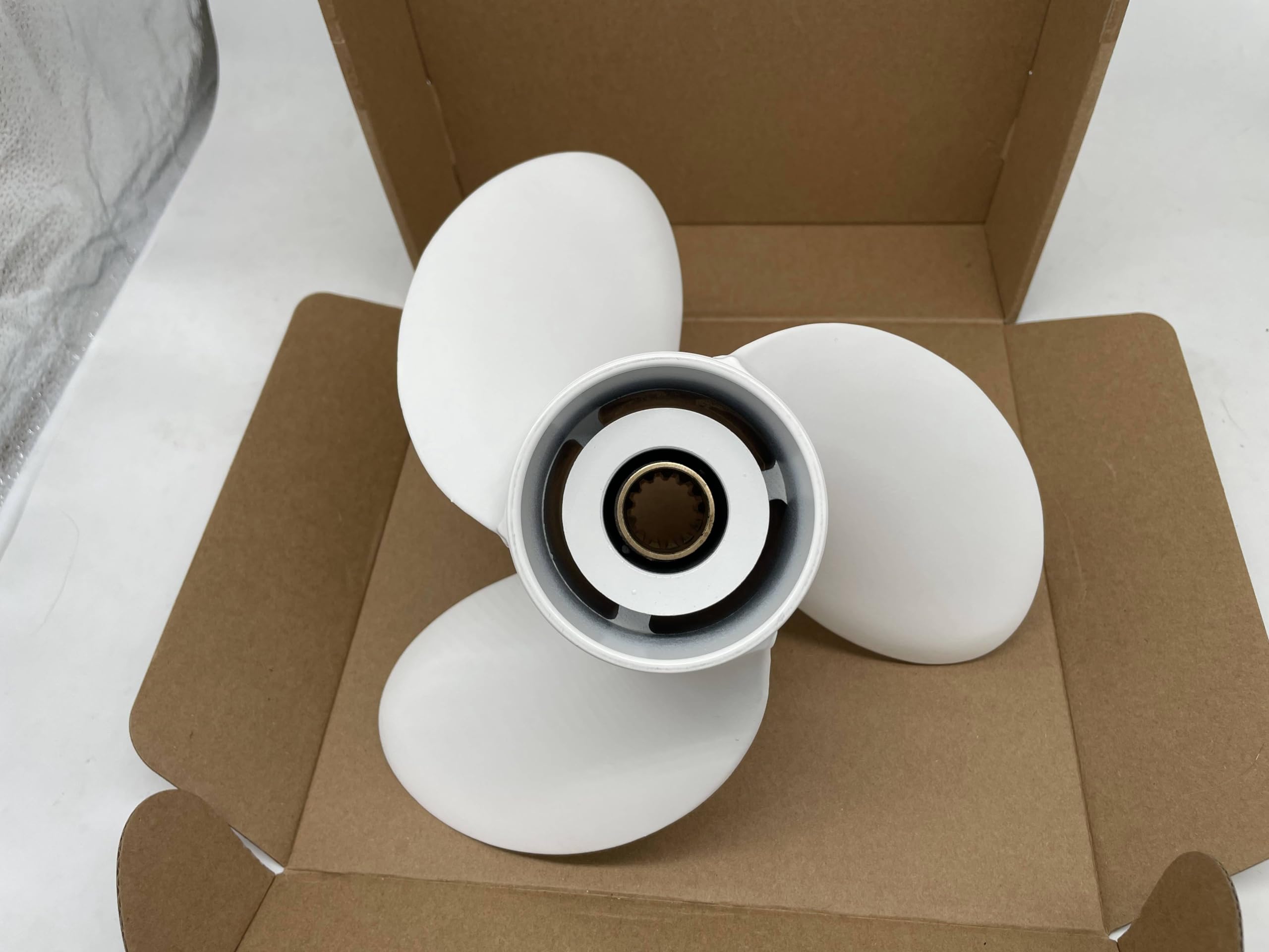 40-60HP 10-3/8x14 Alluminio Elica 13 denti per Yamaha fuoribordo