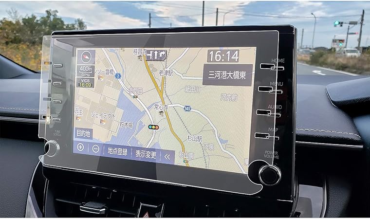 Amazon Ruiya トヨタ C Hr Rav4 ヤリスクロス 8インチ ナビ保護フィルム T Connect 液晶強化ガラス製保護フィルム 飛散防止 9h キズ防止カーナビ保護シート 車 バイク 車 バイク
