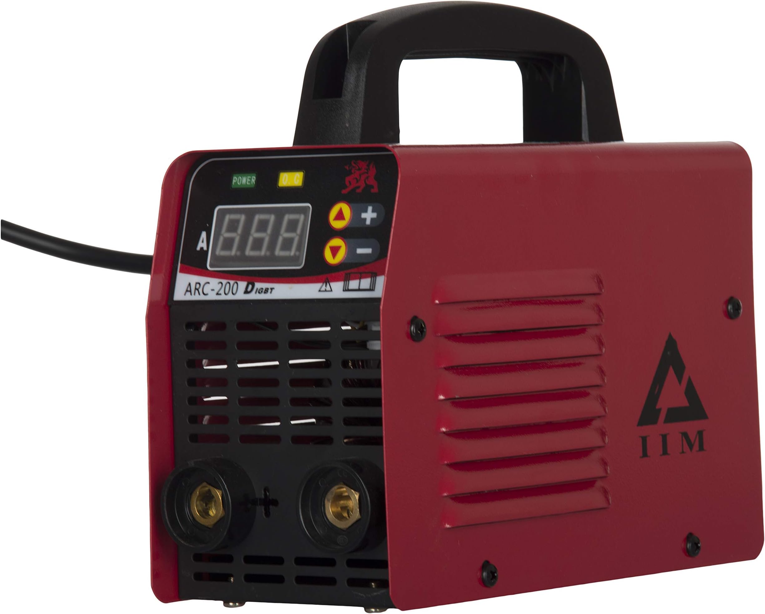 IIm Cast Iron ARC 200 D Portable Inverter Welding Machine, 220 V, 440 A, 229 W, Red