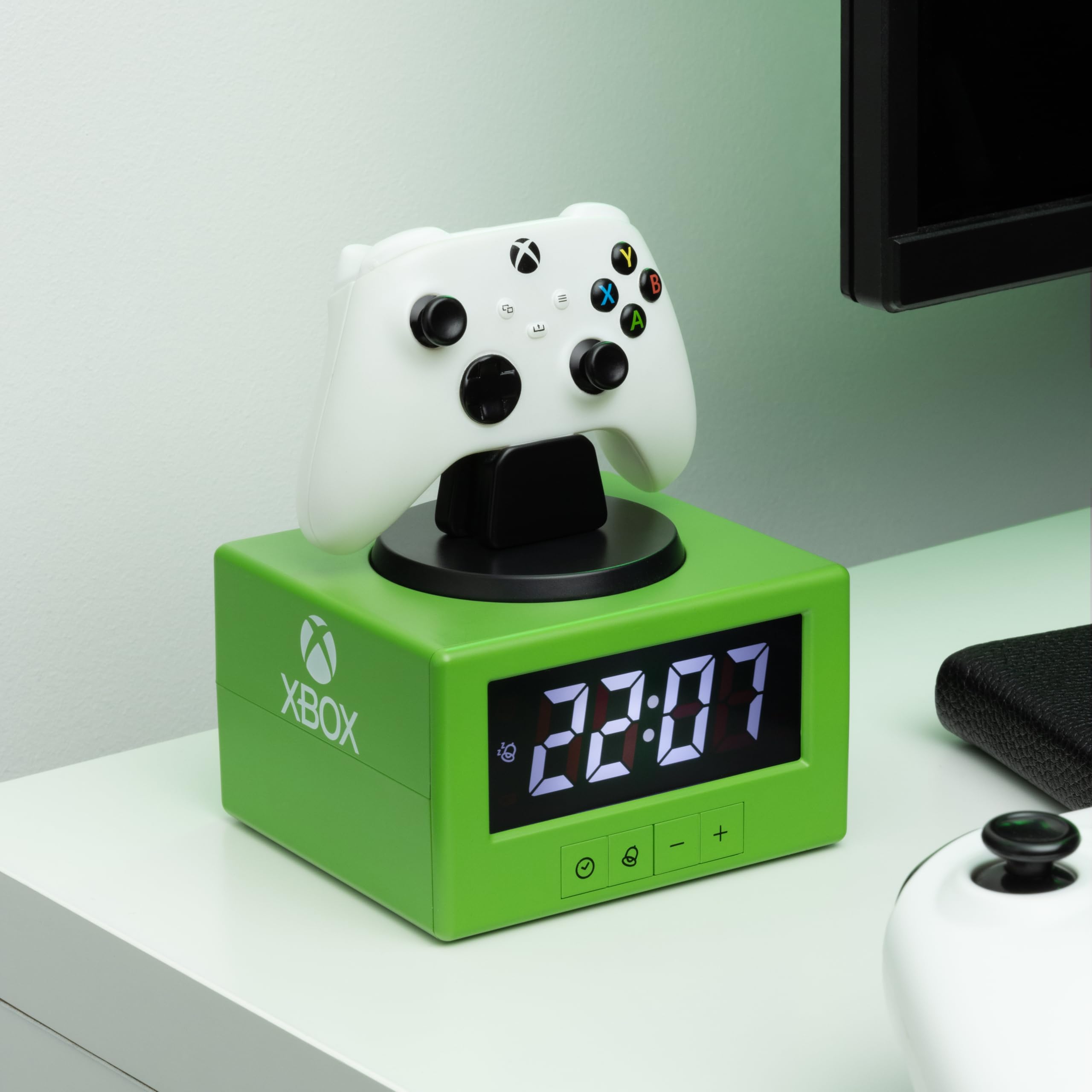 Paladone Xbox Controller Digital Alarm Clock with Night Light Function - Image 2