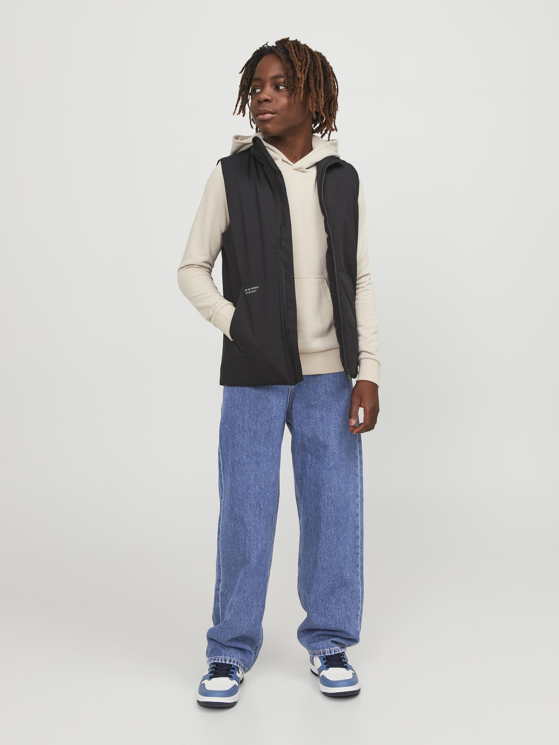 JACK & JONES Boy Baggy Fit Jeans JJIALEX JJORIGINAL AKM 412 NOOS JNR