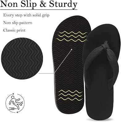 Flip Flops for Women Yoga Mat Arch Support Summer Beach Thong Sandals