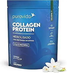 Puravida Suplemento Alimentar Collagen Protein Neutro 450g