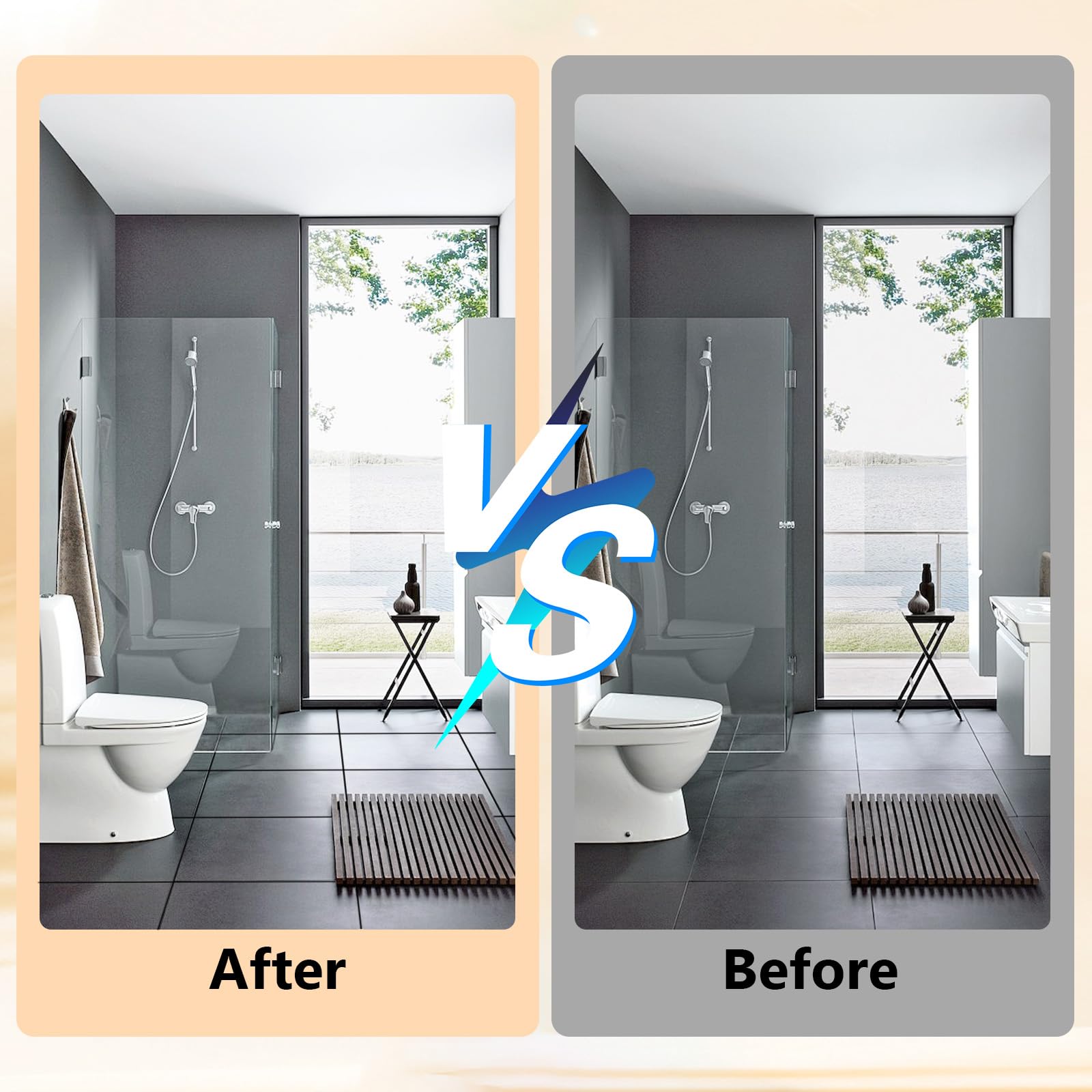 Sinofort Grout Pen Black,12PCS Tile Pen for Tiles Bathroom,Marker with Replacement Nib - Image 4