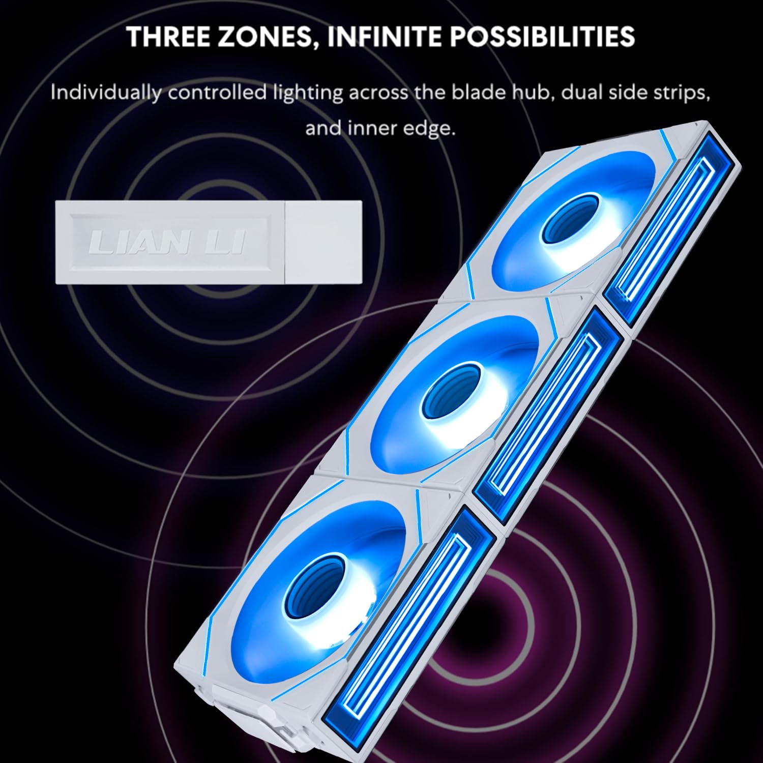 Amazon.com: Lian Li UNI Fan SL-Infinity Wireless 120 - Triple Pack