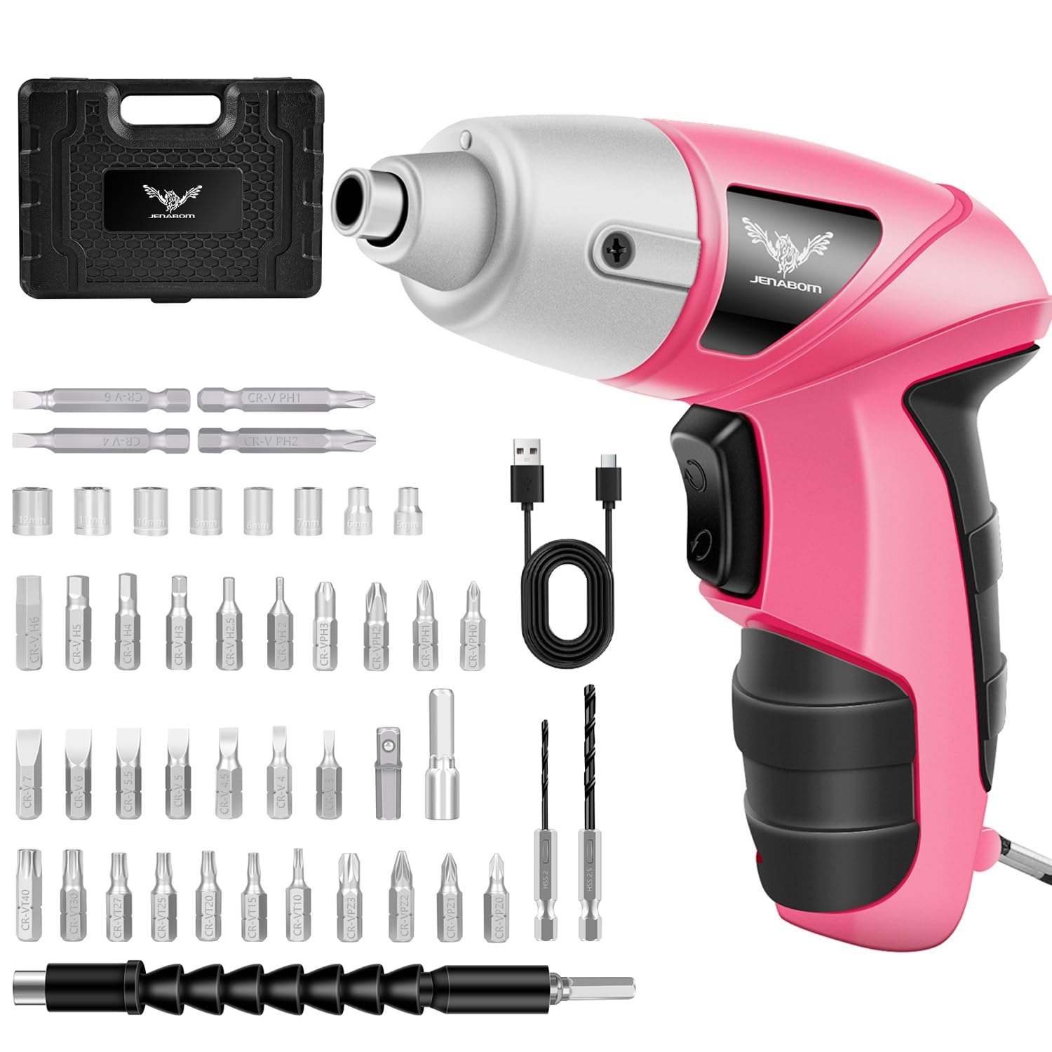 JENABOM Cordless Screwdriver - 3.5Nm Torque -1