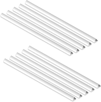 C-Line Slide N Grip Binding Bars for Report Covers, 11 x 1/4 Inches, 40-Sheet Capacity, 100 per Box, White 34447