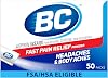 BC Powder Original Strength Pain Reliever, Aspirin Dissolve Packs, 50 Count