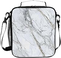 Vista 29 de MNSRUU Lunch Bags for Boys Girls, Wolf Reusable Insulated Lunch Box Thermal Meal Tote Kit, Cooler Bag Organizer with Adjustable Shoulder Strap