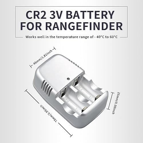 Miniatura 6 de 4 pilas CR2 15270 de 3 voltios 300 mAh + cargador de batería recargable rápido de 3 V CR2 baterías