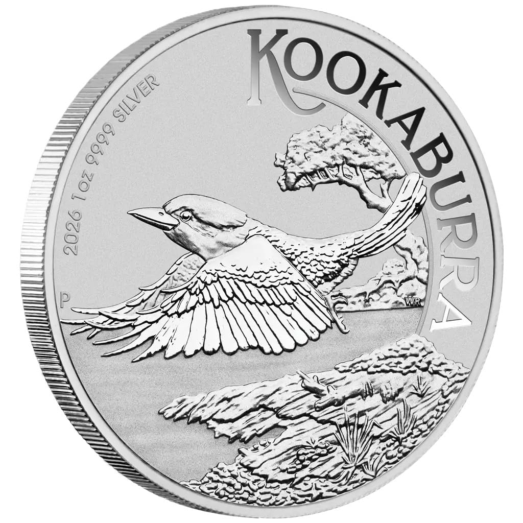 Silbermünze 1 oz Kookaburra 2026 BU Perth Mint 999 Silber
