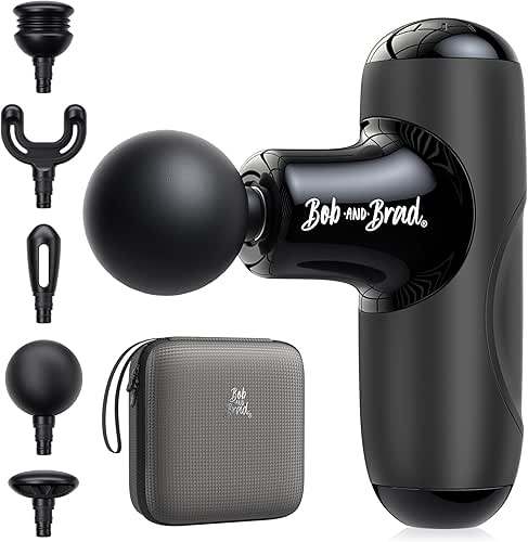 BOB AND BRAD Q2 Mini Massage Gun, Pocket-Sized Deep Tissue