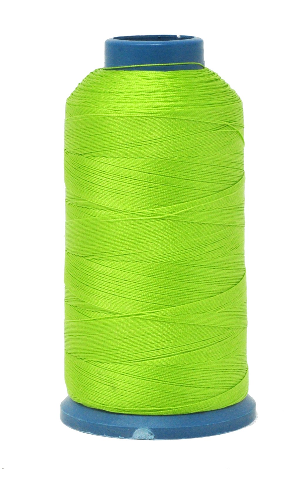 Mandala Crafts Bonded Nylon Thread Lime Green Heavy Duty Sewing Threads - 1500 YDs Size 69 210D T70 Tex 70 Thread for Leather Jeans Weaving Outdoor