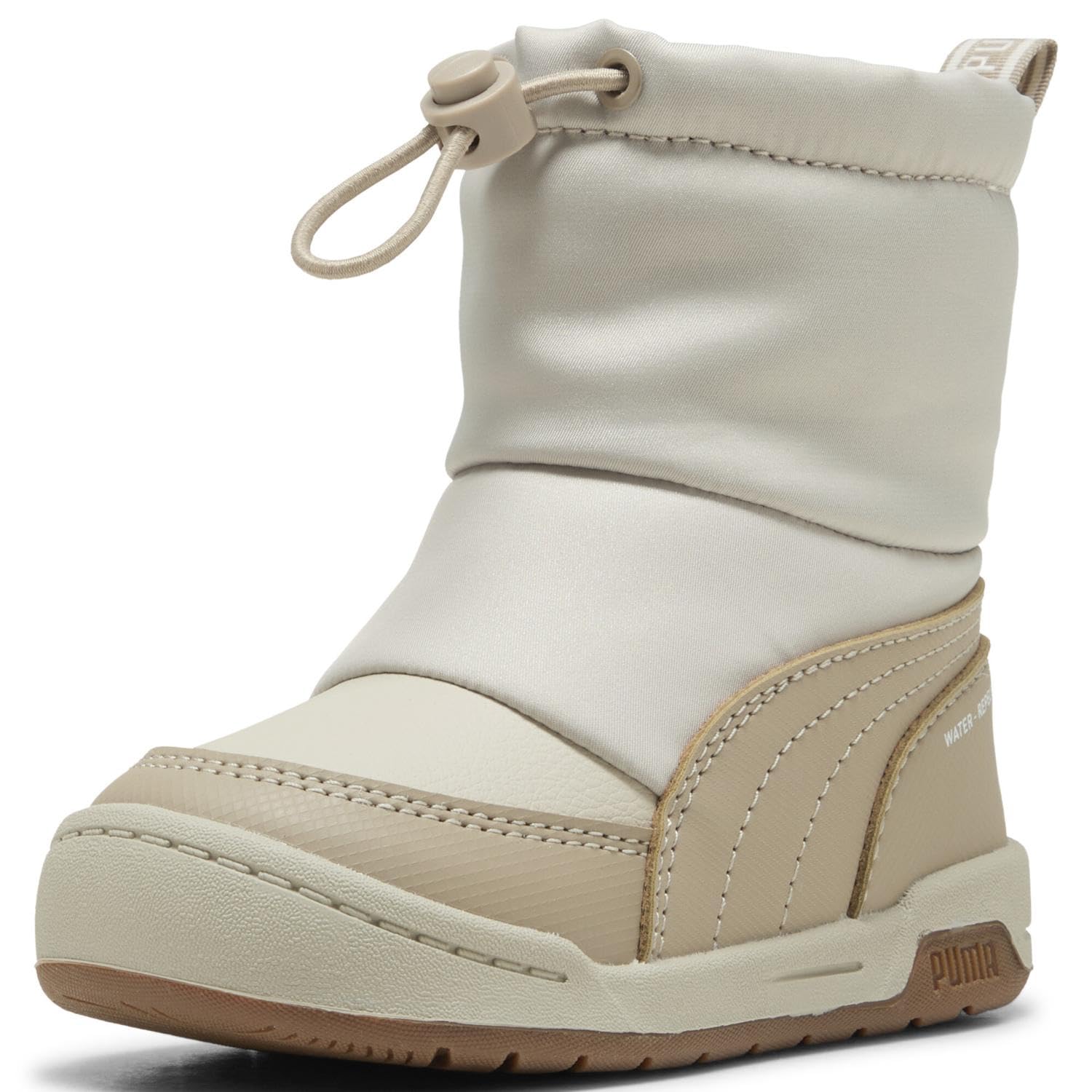 PUMA Unisex Baby MULTIFLEX 2 Boot AC INF Sneaker, Desert DUST-Ice Coffee, 21.5 EU