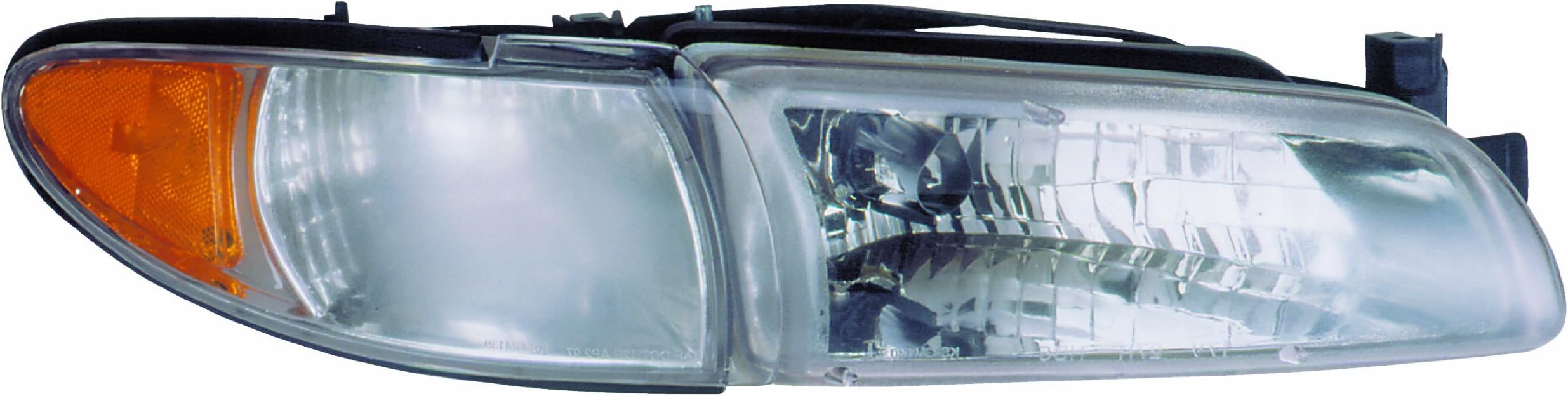 1997-2003 Pontiac Grand Prix Headlight Headlamp & Bulb Front Head Lamp (with Corner Light) Right Passenger Side (1997 971998 98 1999 99 2000 00 2001 01 2002 02 2003 03)