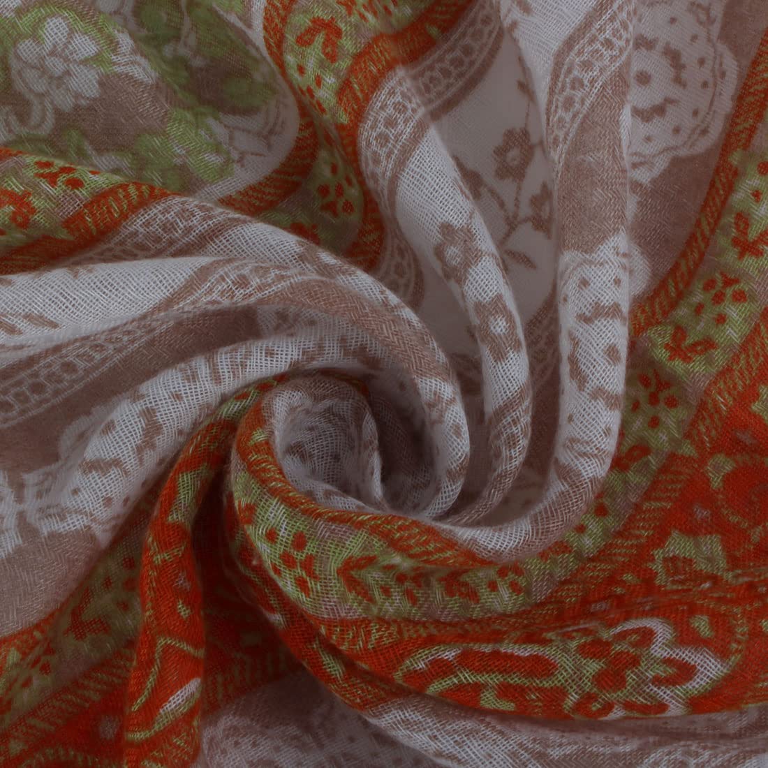 Qtqgoitem Women Summer Vacation Traveling Beach Swimwear Sunbath Bikini Swimsuit Long Wrap Thin Neck Shawl Scarf #7 (model: aaa 38e 367 1b0 1e6)