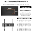 Caprigo Full-Motion TV Wall Mount for 26 to 50 Inch TV’s, Universal Heavy-Duty TV Mounting Stand Bracket with Swivel Rotation, Tilt & Cantilever Adjustments (M472) gallery image