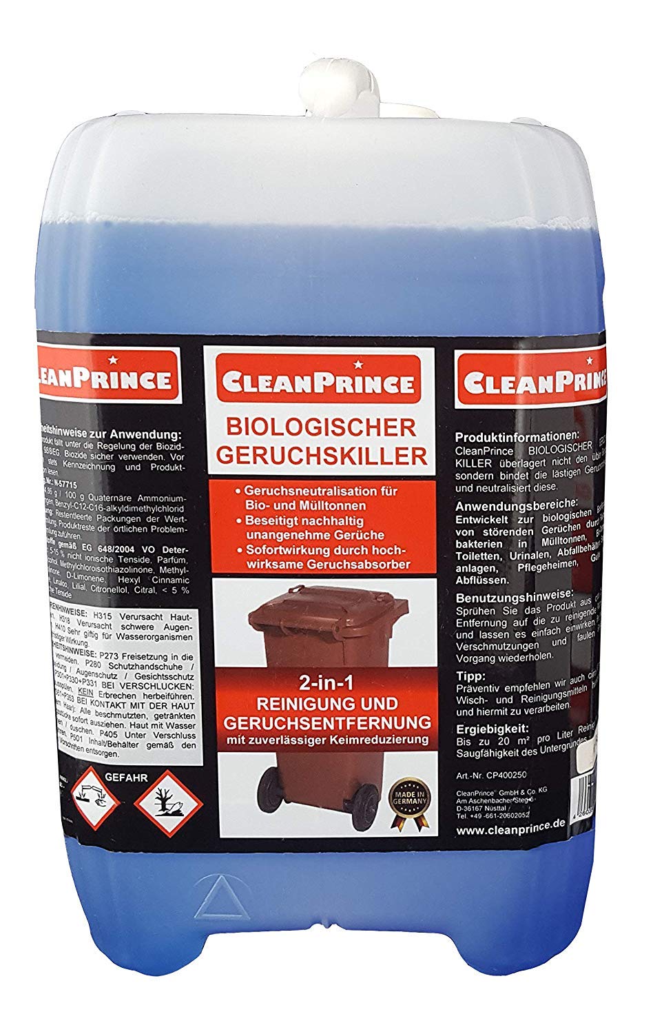 Buy 5000ml Odour Killer Cleaner 5 Litre Waste Bin Tons Garbage Odor