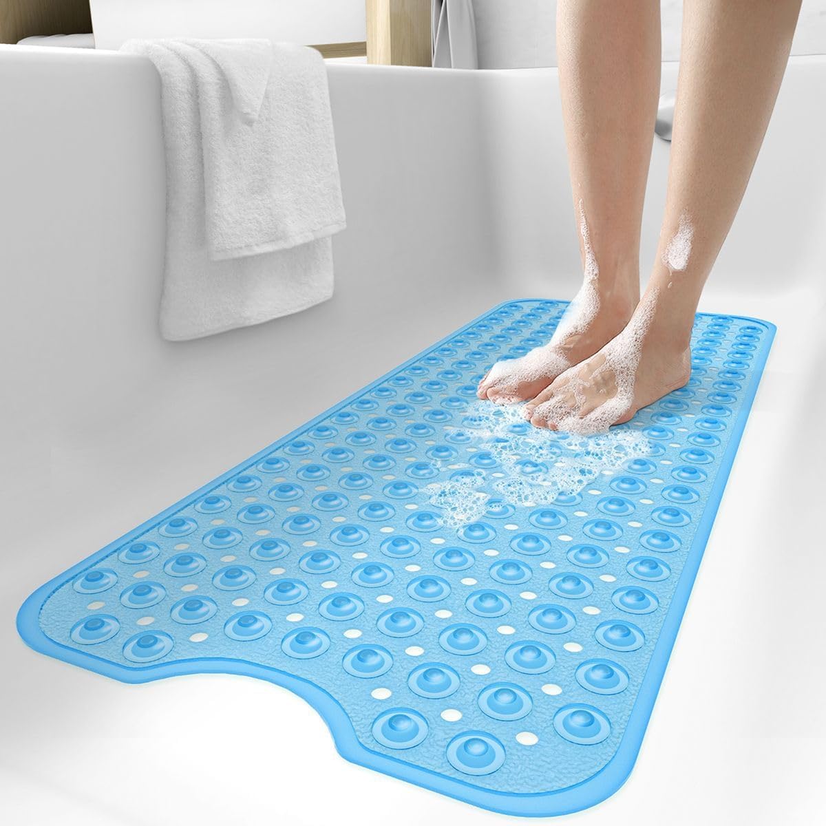 VIOPY Alfombrilla para baera, Alfombrilla Antideslizante para Baera ...