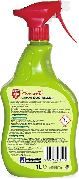Provanto Ultimate Bug Killer, 1L - Fast Acting Bug Spray with Up To 2 Weeks Protection From Pests, Contact Insecticide for Indoor & Outdoor Plants - 2