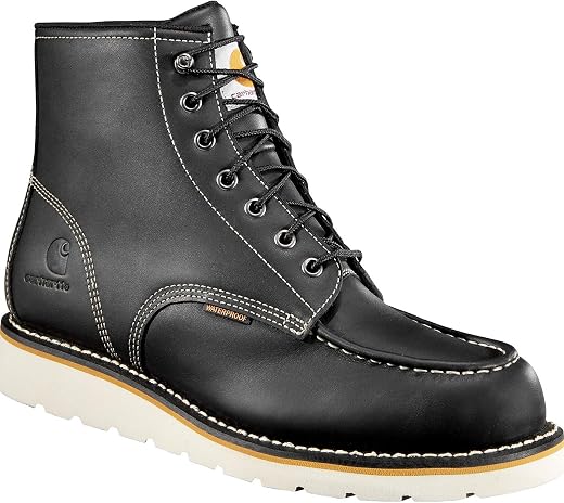 Carhartt Men's CMW6175 6-Inch Waterproof Tan Wedge Soft Toe Work Boot