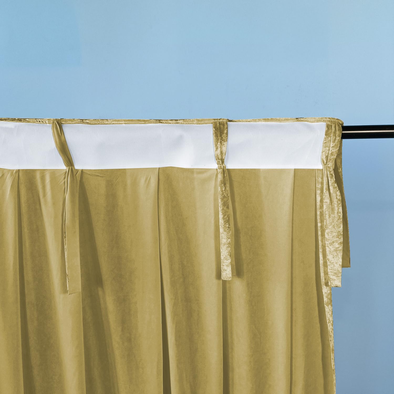 Trimming Shop Telón de fondo de terciopelo dorado para fotografía, tela resistente a las arrugas, 3 x 3 m, telón de fondo para estudio fotográfico, accesorios de fotografía para fondo de Navidad,