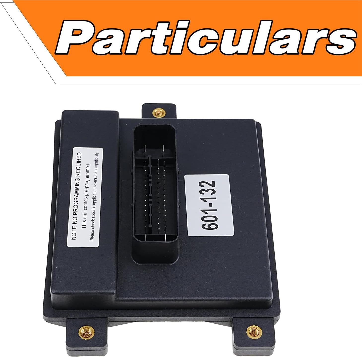 Oil Pump Driver Module for 2007-2009 601-132 20850907 Replacement Part Pre-Programmed Oil Pump Flows Control Module