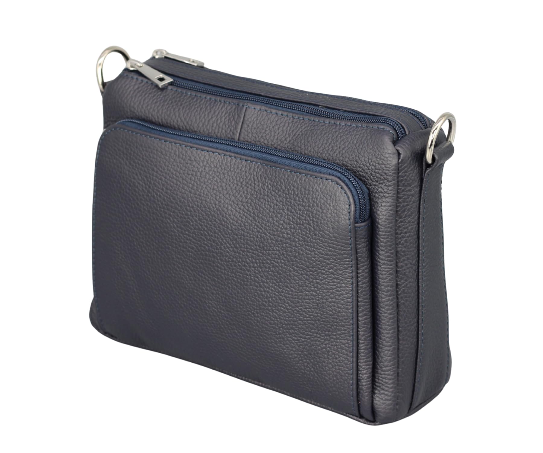 Brise Art PALMA Damen Umhängetasche Echtleder Handgefertigt Crossbody Bag | Damen Schultertasche mit verstellbarem Ledergurt, Echtes Leder, 5 Fächer, Wasserabweisend, Made in Italy