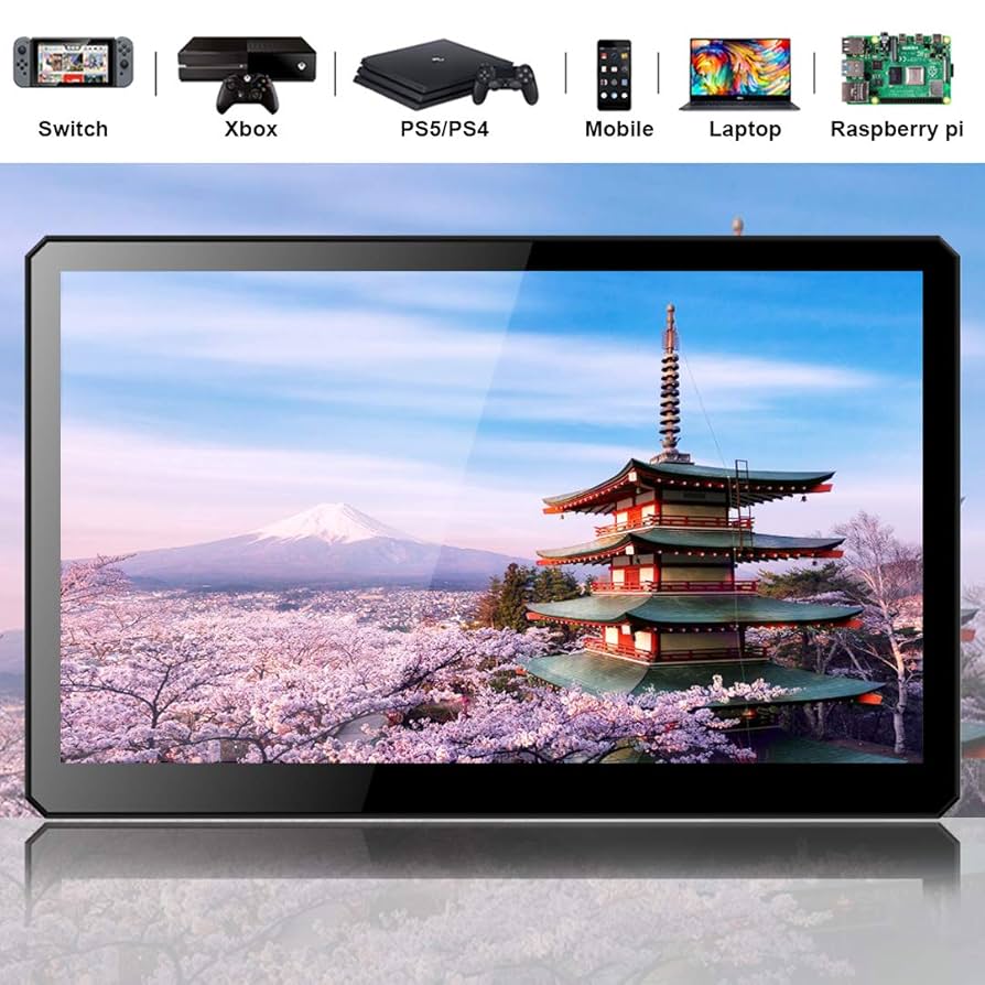 ViewNico モバイルモニター 10.8インチ フルHD タッチパネル Amazon.co.jp: ViewNico モバイルモニター モバイルディスプレイ